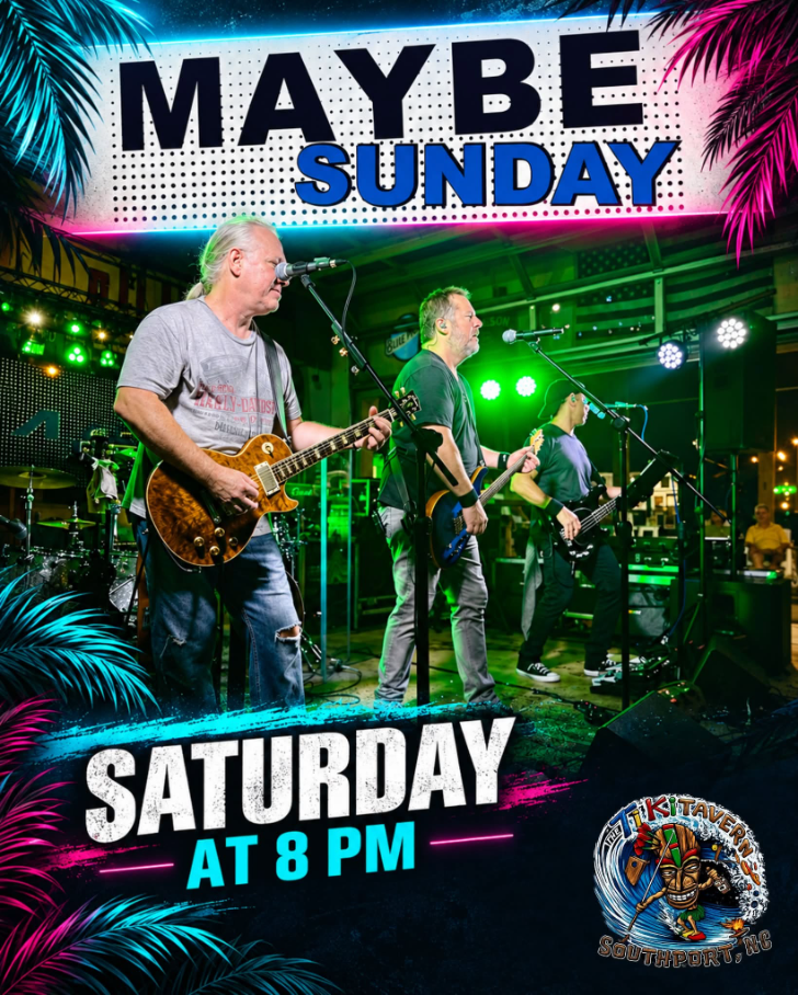 Maybe Sunday live at The Tiki Tavern